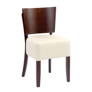 Oakham Modern Restaurant Chairs Cream