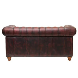 Leather Chesterfield 2 Seater Sofa