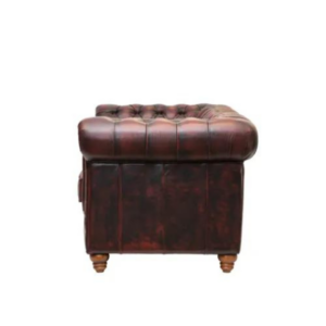 Leather Chesterfield 2 Seater Sofa