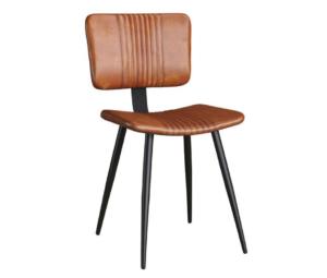 Milo Vintage Side Chair Front Image Showing full chair