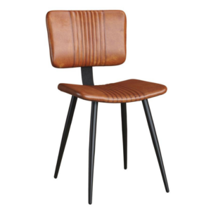 Milo Vintage Side Chair Front Image Showing full chair