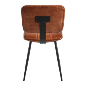 Milo Vintage Side Chair Image Showing rear of the chair