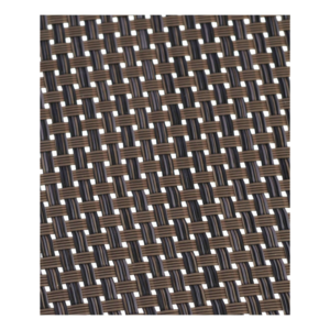 Detail shopt of the texteline weave for the Vienna Armchair