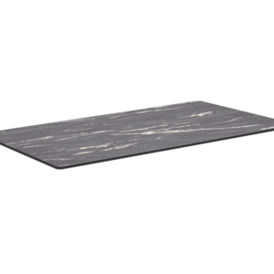 Black Marble Rectangular Dining Table
