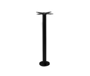 Floor Fixed Black Poseur Tables