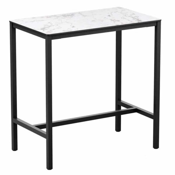 Carrara Rectangular Poseur Table