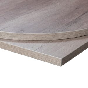 Grey Nebraska Oak MFC Table Tops