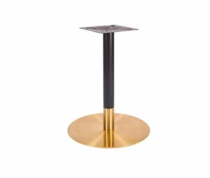 Hera L Round Brass Dining Tables