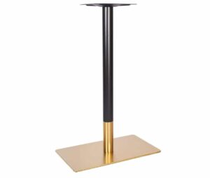 Hera Rectangular Brass Poseur Tables