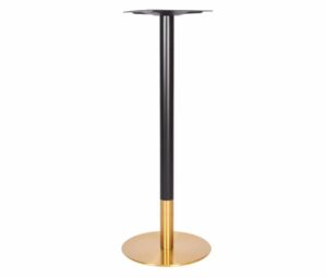 Hera S Round Brass Poseur Tables
