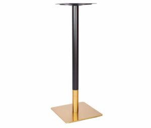 Hera S Square Brass Poseur Tables