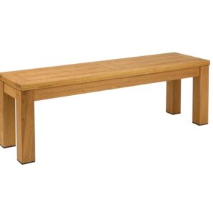 Quad Rustic Outdoor Bench