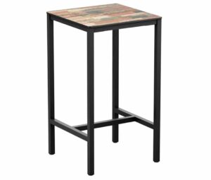 Reclaimed Square Poseur Tables