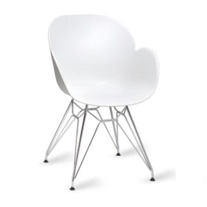Shoreditch Chrome Eiffel Armchairs