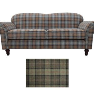 Tartan Fabric Sofa
