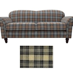 Tartan Fabric Sofa