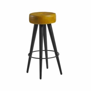 Vintage Leather Bar Stools