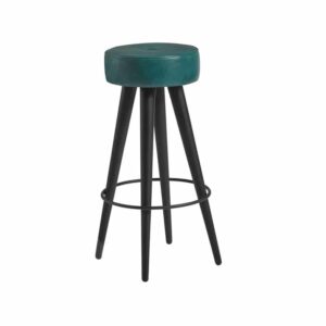 Vintage Leather Bar Stools