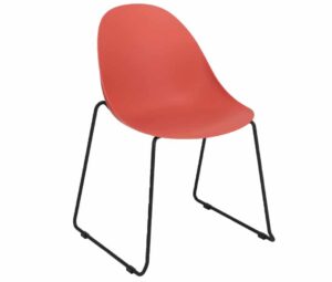 Vivid Side Chair Skid Frame