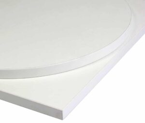 White Laminate Table Tops