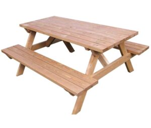 Wooden Picnic Benches