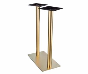 Zeta Twin Ped Poseur Table Bases