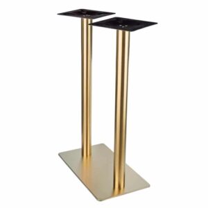 Zeta Twin Ped Poseur Table Bases