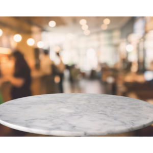 Carrara White Marble Table Top