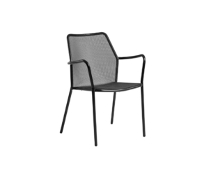 Coral Outdoor Metal Arm Chair