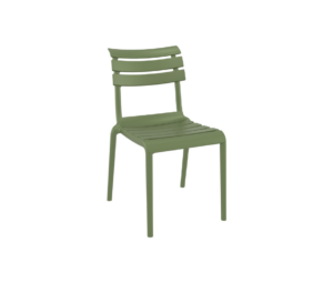 Iris Outdoor Side Chair - Olive