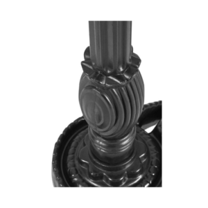 Bistro Twin Pedestal Composite Outdoor Table Base