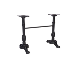 Bistro Twin Pedestal Composite Outdoor Table Base