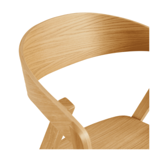 Mimi Stacking Oak Armchair