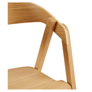 Mimi Stacking Oak Armchair