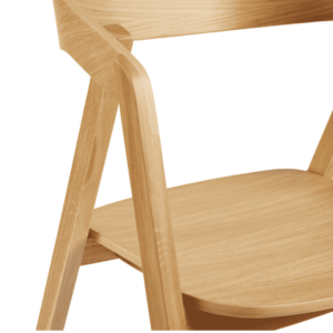 Mimi Stacking Oak Armchair