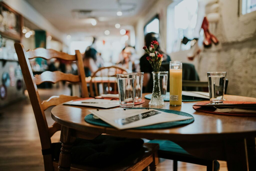 Restaurant Furniture Chairs and Tables
