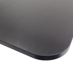 Radius Corner for a Black MFC Table Top