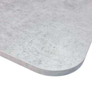 Radius Corner for a Concrete MFC Table Top