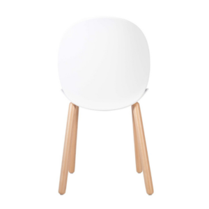 Rear image shot of the polypropylene chairs