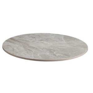 Grey Tundra Ceramic Table Top - Round