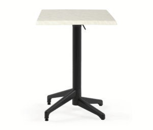 Marble de Gene 2 Seater Complete Flip Top Table