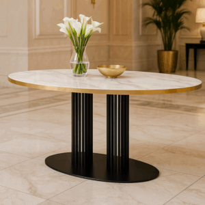 Atrium Oval Dining Table Base