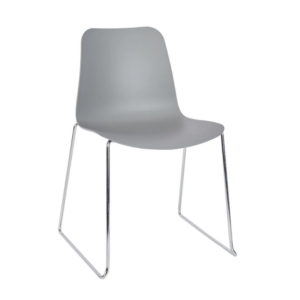 Trafford Sled Base Chair- Chrome Frame