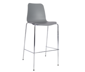 Trafford Bar Chair - Chrome