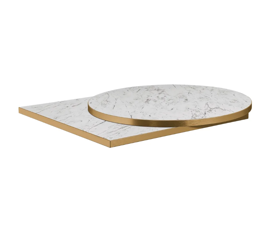 White Marble Laminate Tops