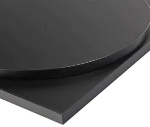 Black Laminate Table Tops