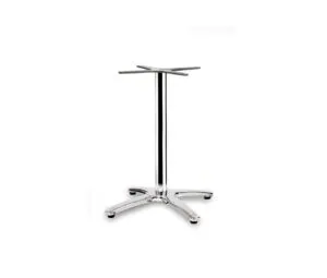 Fresh 4 Leg Chrome Dining Table