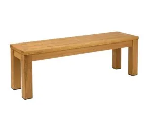 Quad Rustic Outdoor Bench