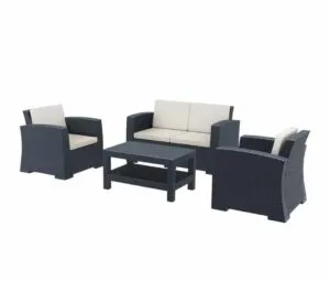 Rhone Outdoor Sofa & Chair Set
