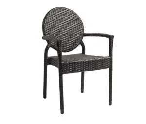 Roundback Outdoor Armchairs